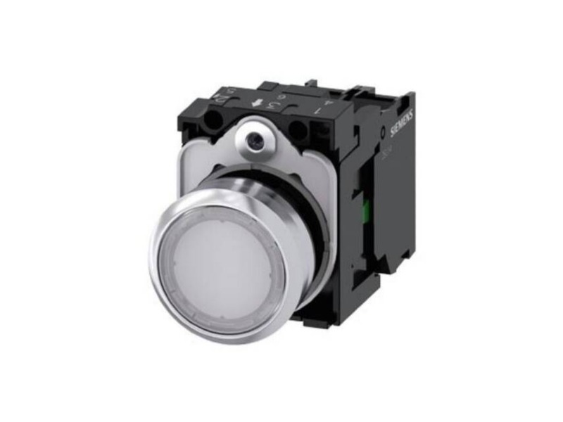 3SB6163-0DB60-1BA0 BEYAZ IŞIKLI BUTON