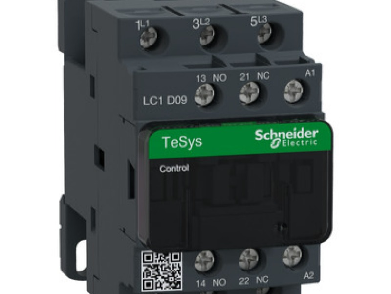 LC1D09B7 24VAC,1NO+1NC+3P AC400V/9A, 4KW KONTAKTÖR