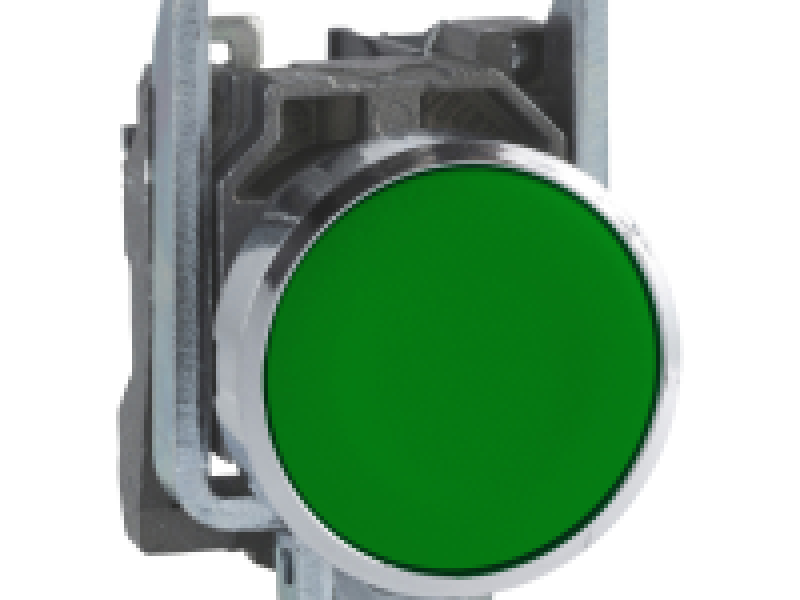 XB4BA31 YEŞİL METAL BUTON